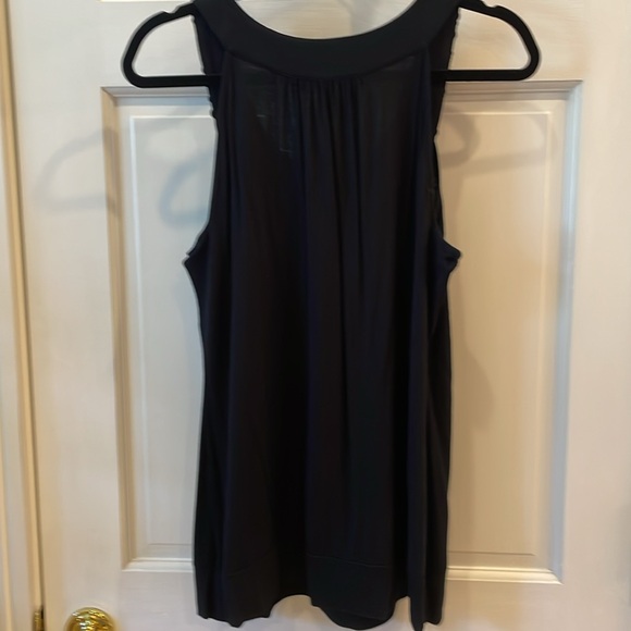 Cato Size Large NWT Black Beaded  Butterfly Tank Top
. - Picture 5 of 12